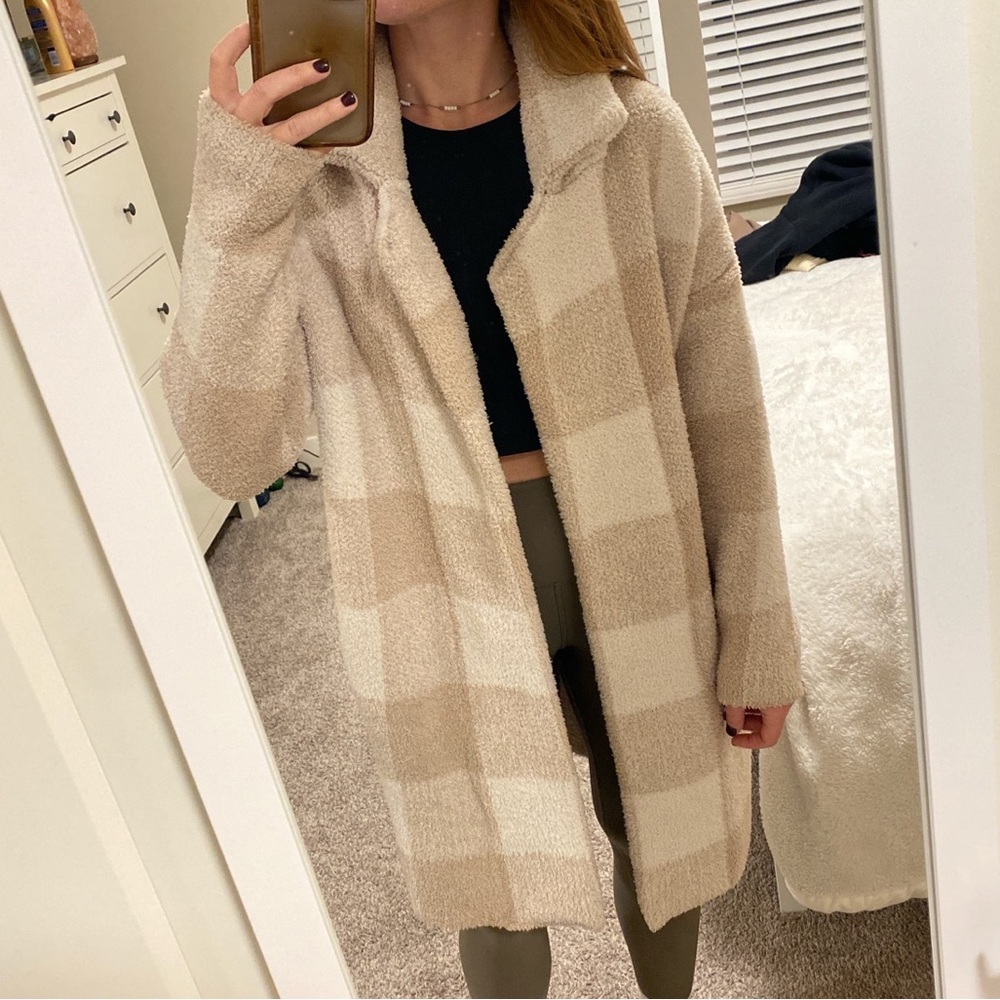 Checkered coat